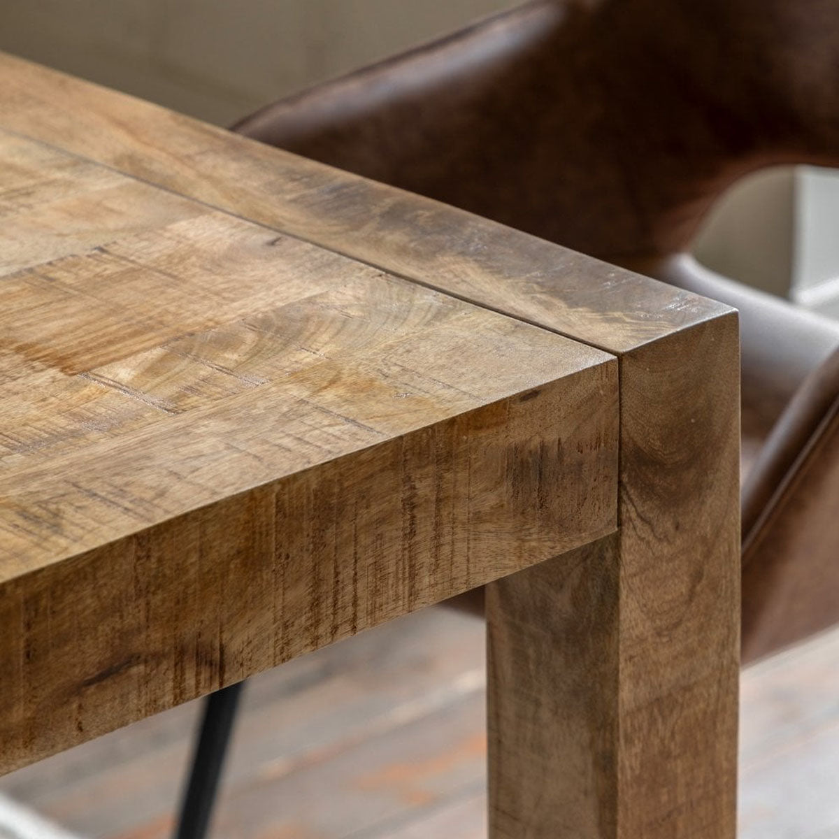 Gallery Direct Iowa Dining Table Natural 2000x1000x750mm