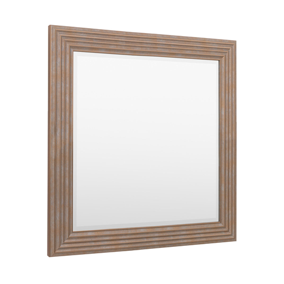 Gallery Direct Whitechapel Square Mirror Gold 870x870mm