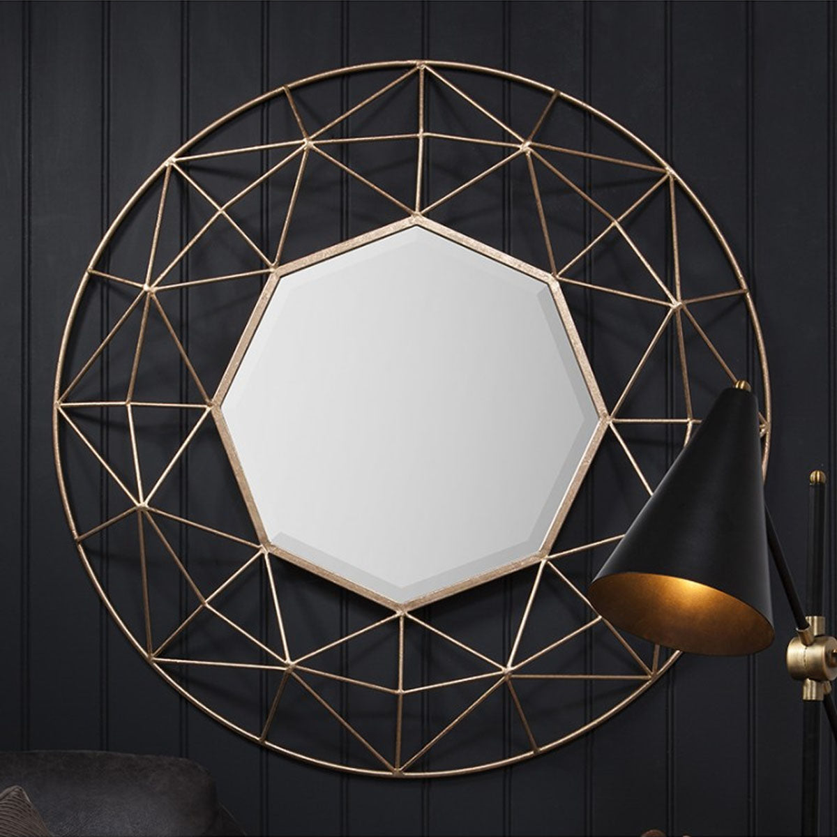 Gallery Direct Andromeda Mirror 890x890mm
