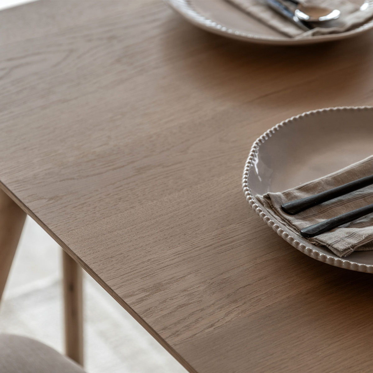Gallery Direct Hatfield Dining Table Natural 1500x800x750mm