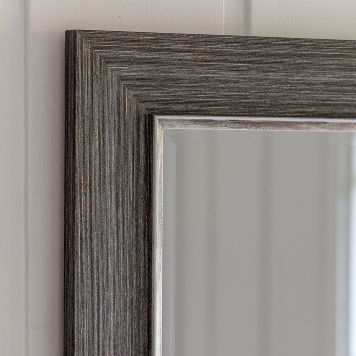 Gallery Direct Richmond Leaner Mirror Pewter 670x1670mm