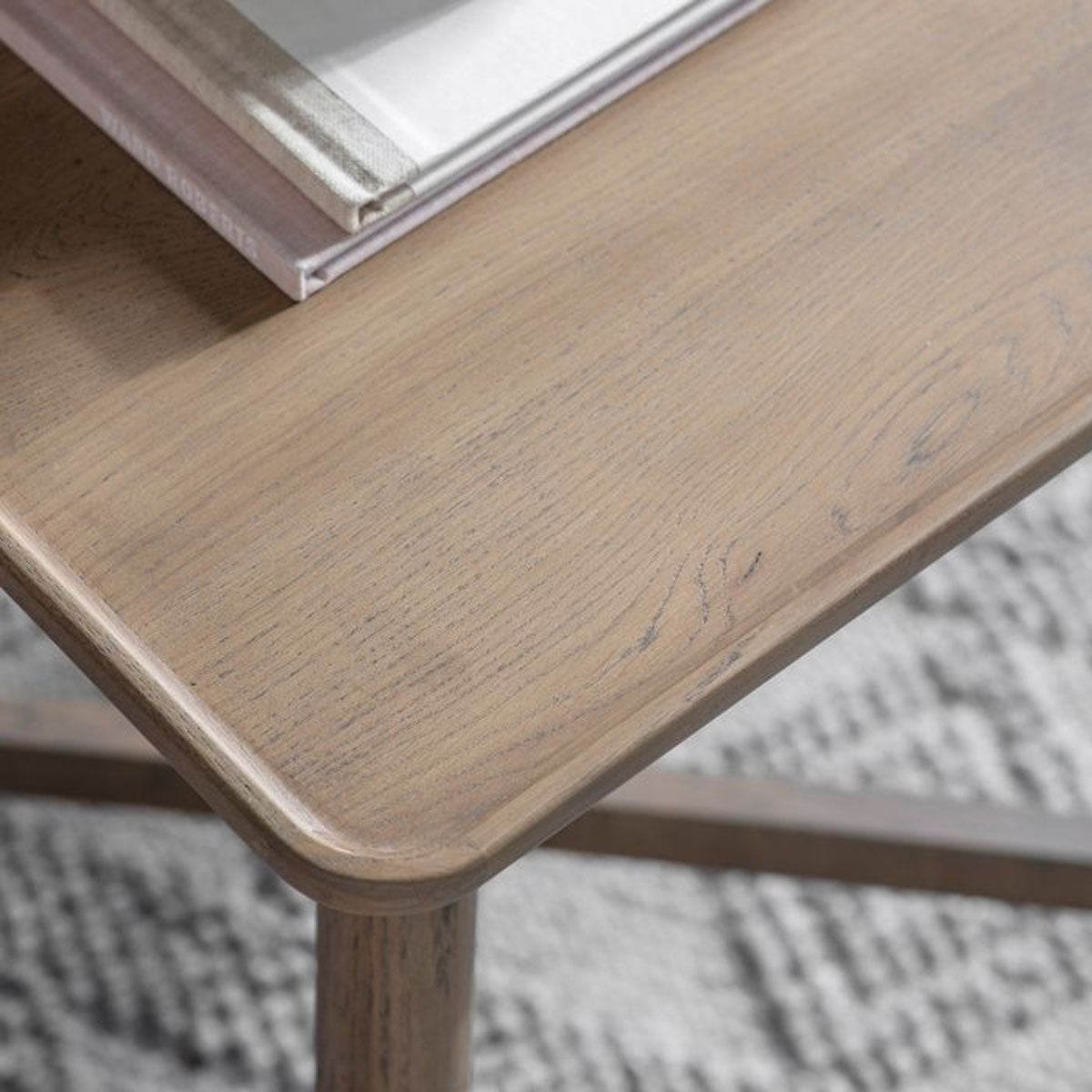 Gallery Direct Kingham Side Table Grey 450x450x550mm