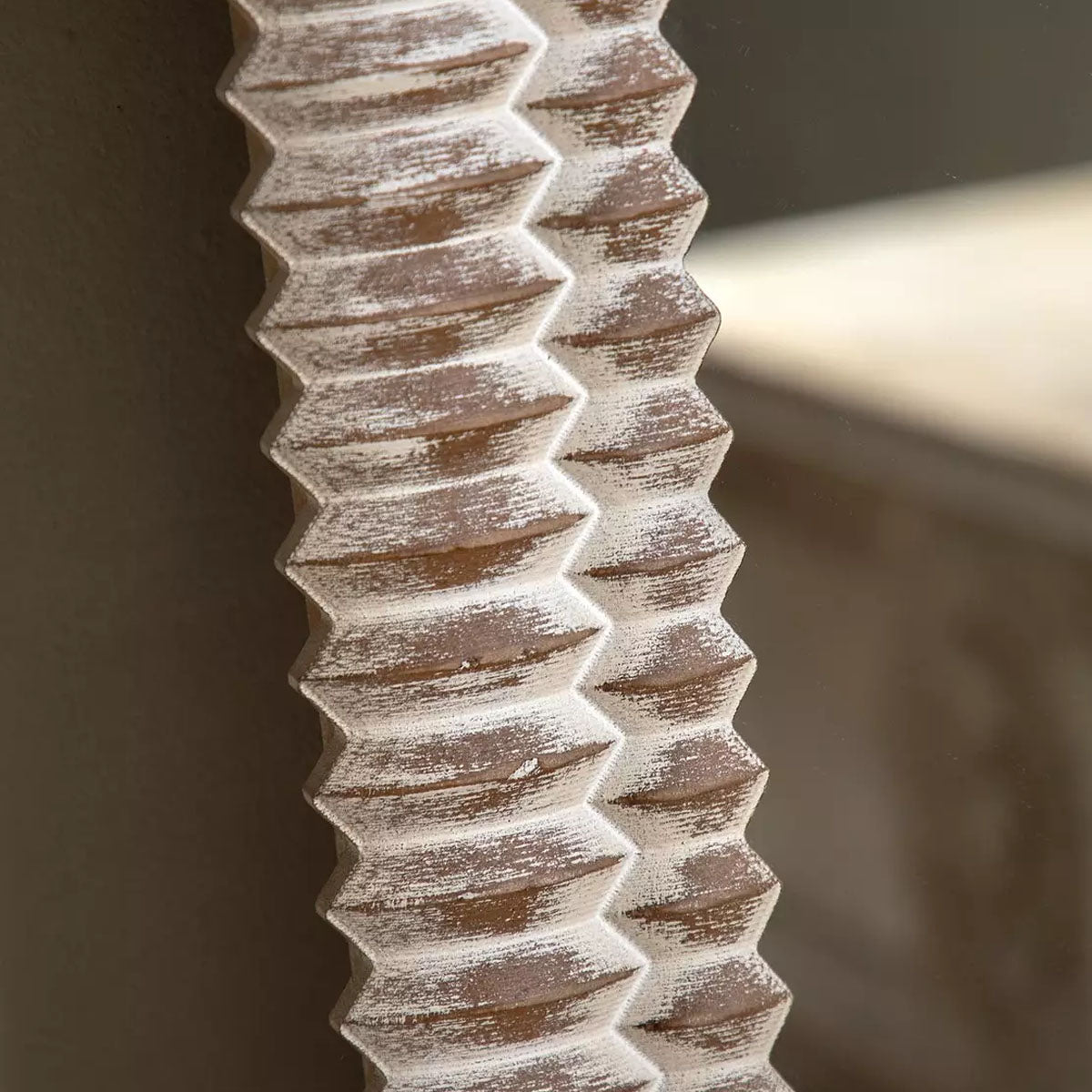 Gallery Direct Pimlico Arch Leaner White Wash 770x1700mm