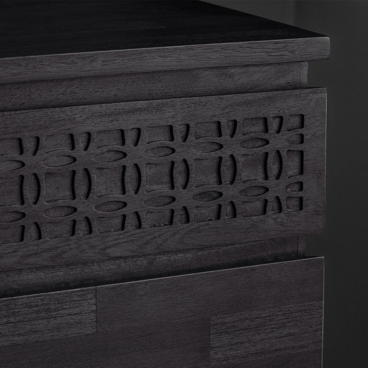 Gallery Direct Boho Boutique 4 Drawer Chest 1000x460x1040mm