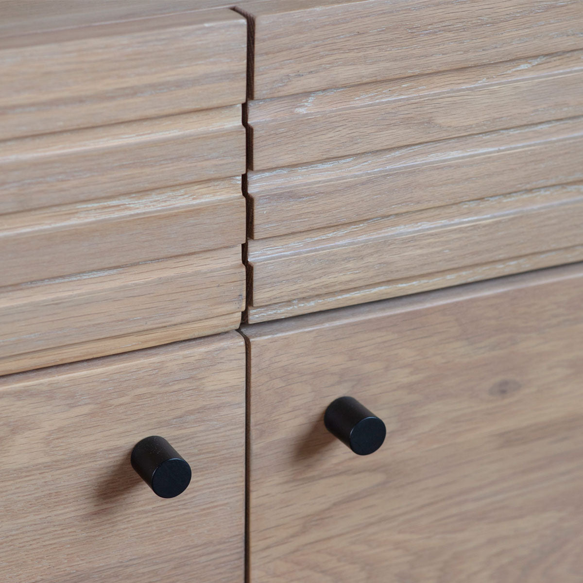 Gallery Direct Okayama 2 Drawer 2 Door Sideboard 1310x450x720mm