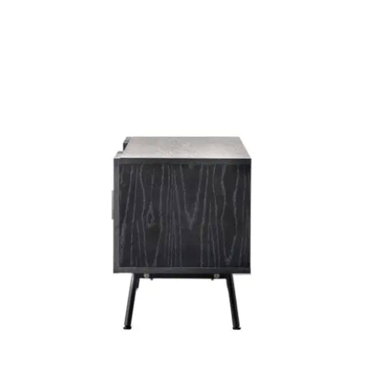 Gallery Direct Holsen Media Unit Black 1400x420x550mm