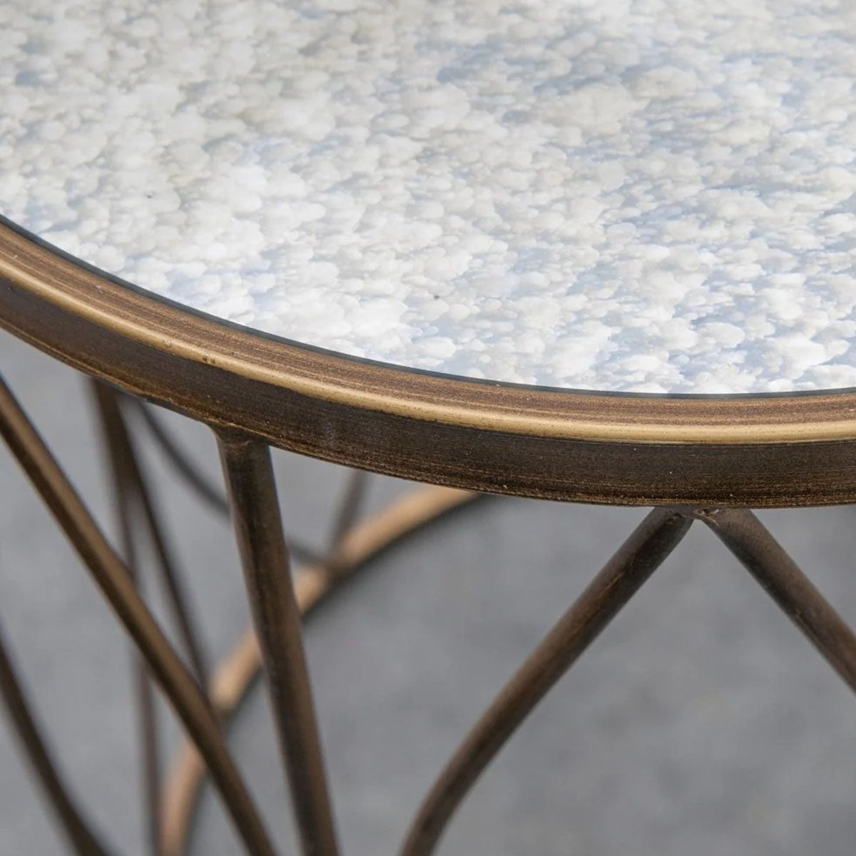 Gallery Direct Highgate SideTable 400x400x600mm