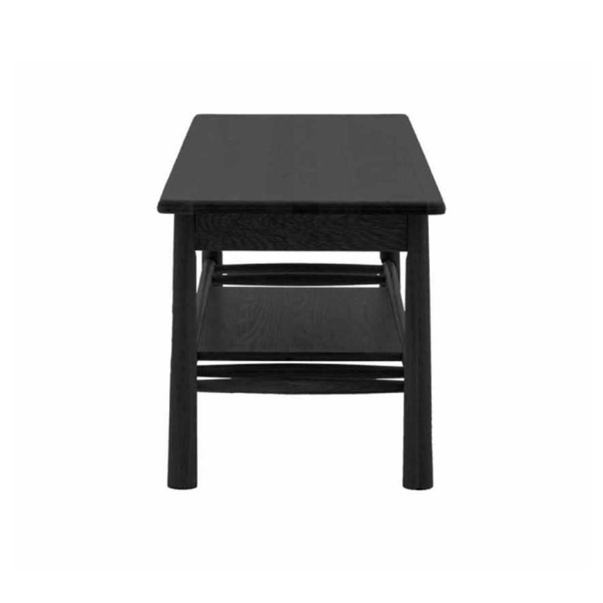 Gallery Direct Wycombe Media Unit Black 1400x420x425mm