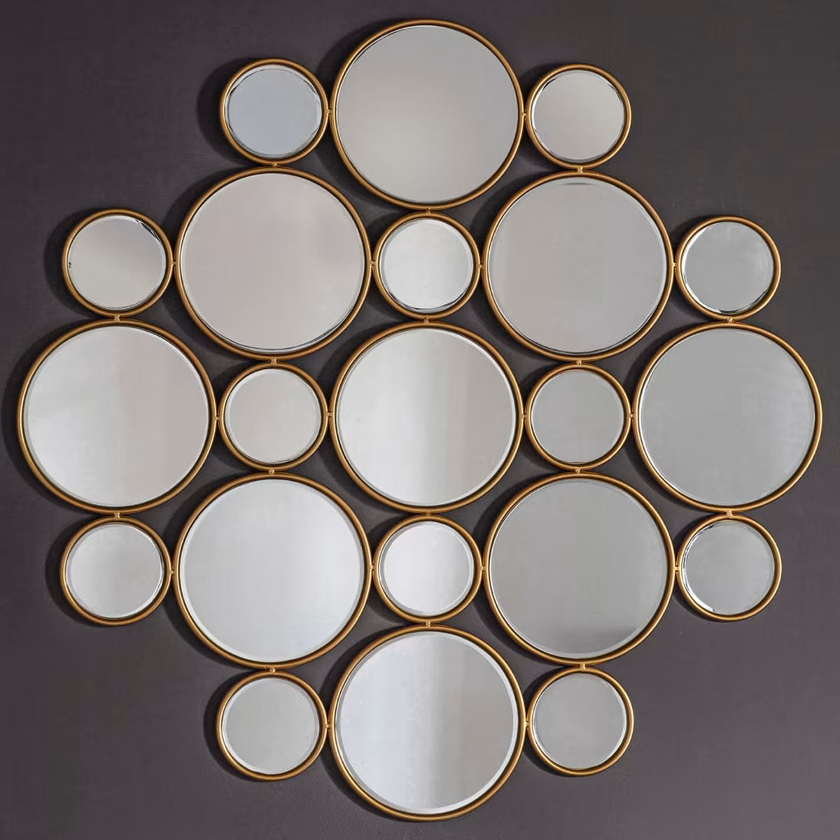 Gallery Direct Wallis Circles Mirror 910x910mm