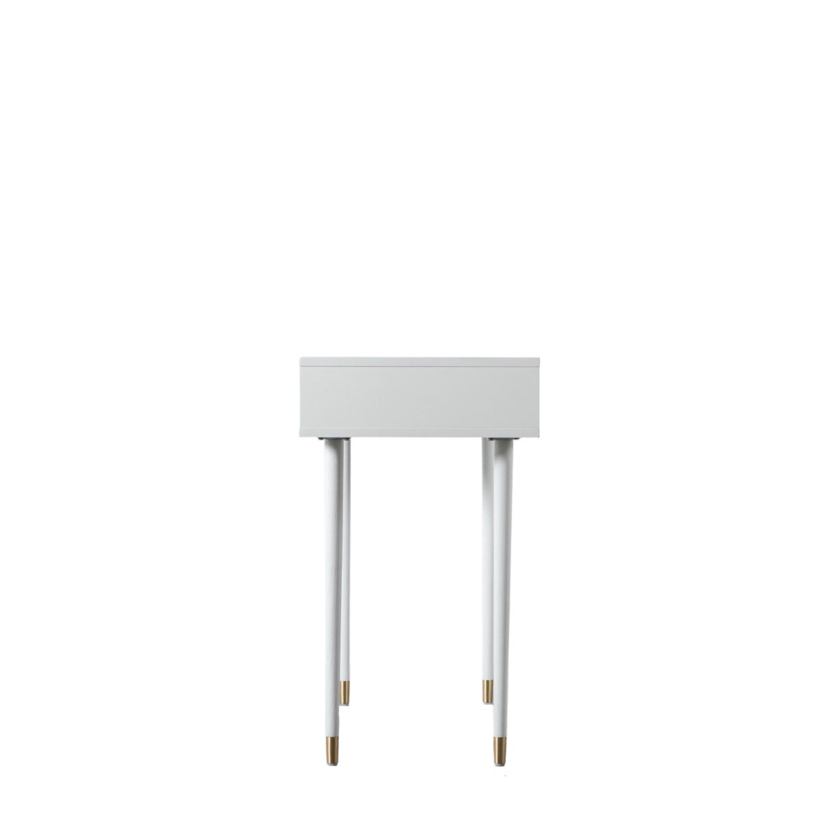Gallery Direct Holbrook Console Table White 1100x450x770mm
