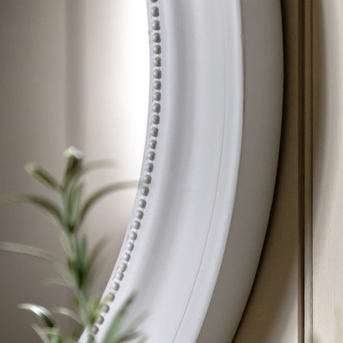 Gallery Direct Sherwood Round Mirror Stone 800mm