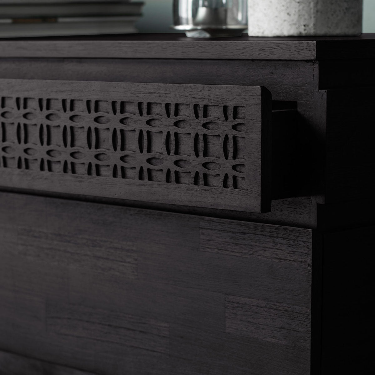 Gallery Direct Boho Boutique 4 Drawer Chest 1000x460x1040mm