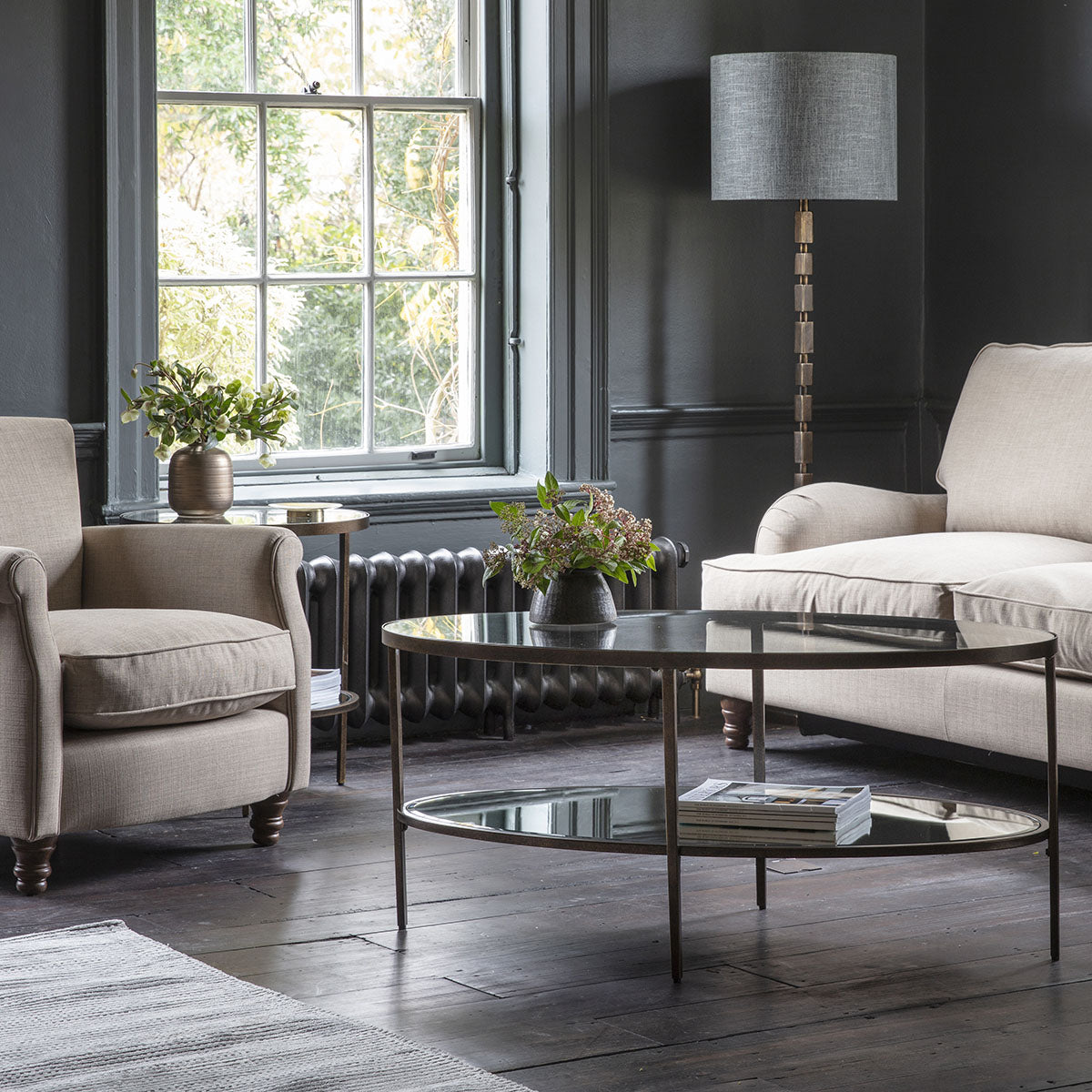 Gallery Direct Hudson Side Table 500x500x600mm