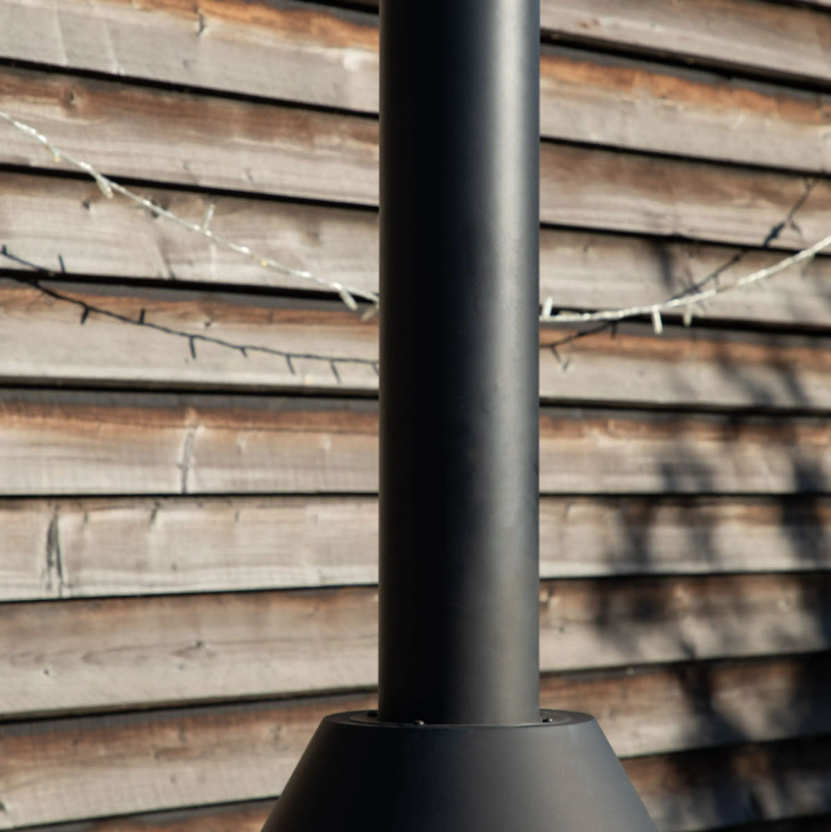Gallery Direct Firenze Chiminea with Pizza Shelf 500x500x1835mm