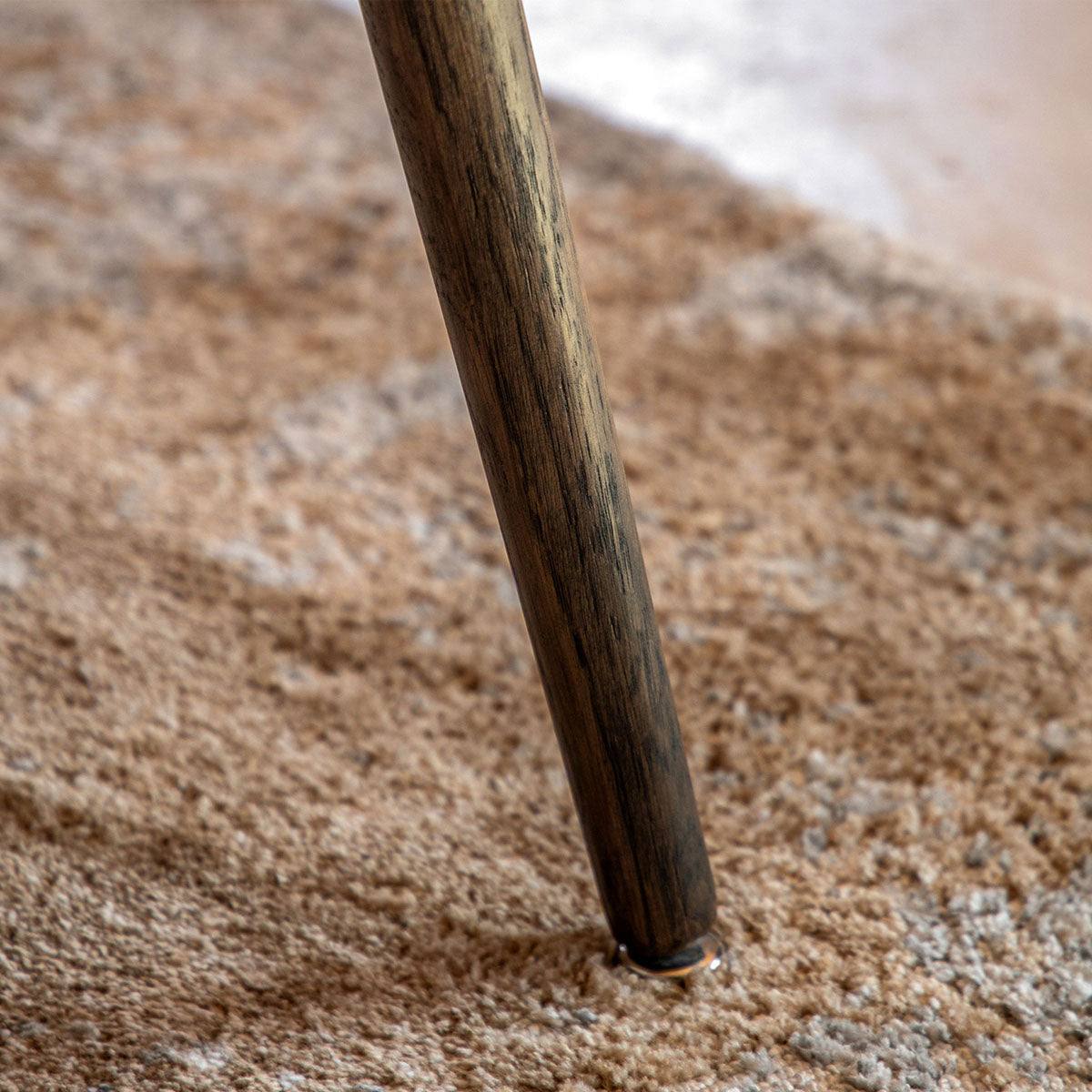 Gallery Direct Hatfield Side Table Smoked 430x430x450mm