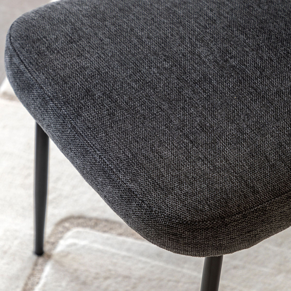 Gallery Direct Oppo Dining Chair Charcoal (2pk)