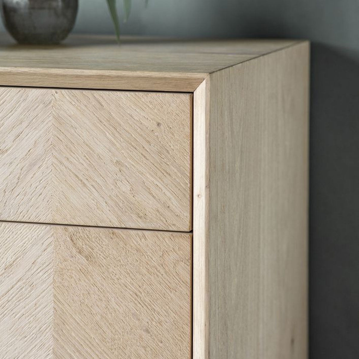 Gallery Direct Milano 6 Drawer Chest 1340x450x700mm