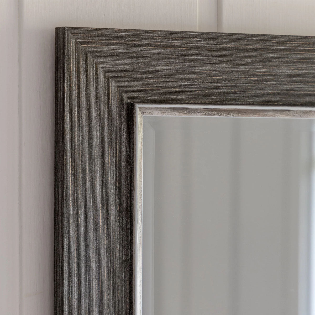Gallery Direct Richmond Rectangle Mirror Pewter 1070x770mm