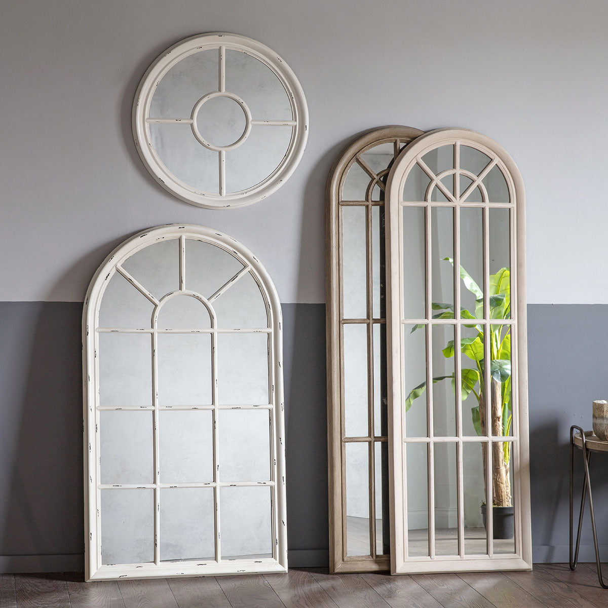 Gallery Direct Curtis Mirror Weathered 610x1780mm