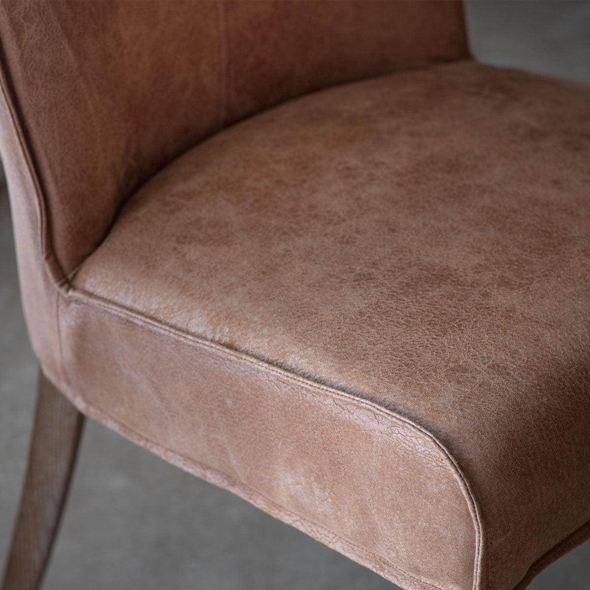 Gallery Direct Tarnby Chair Brown Leather (2pk)