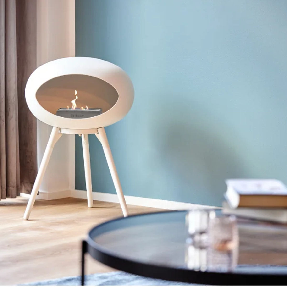 Le Feu Ground Wood Low - White