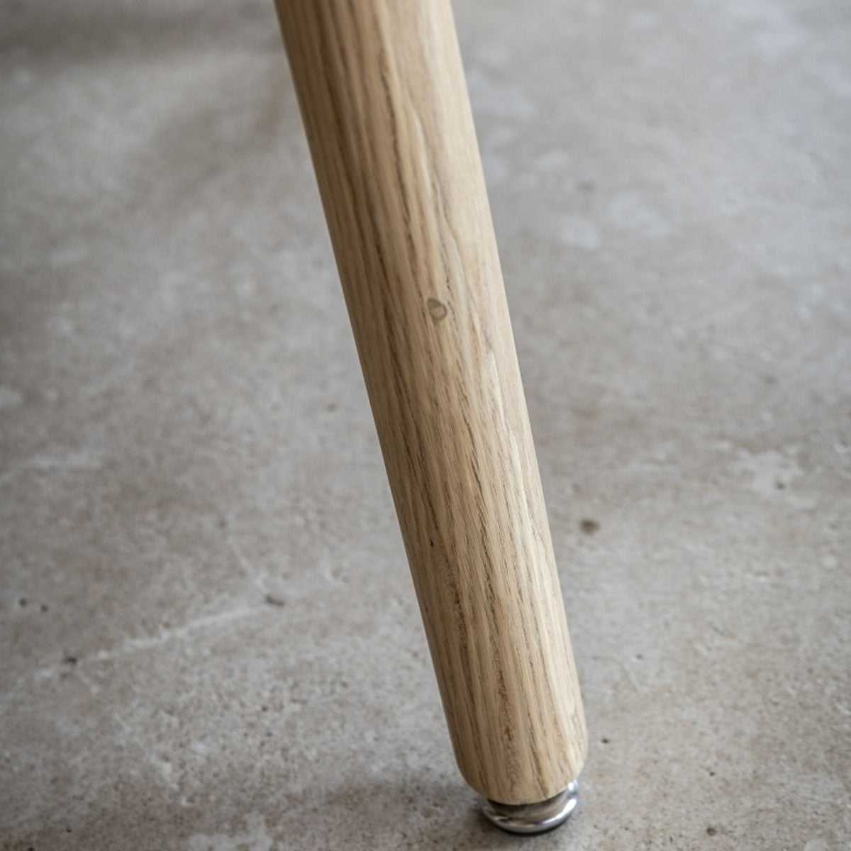 Gallery Direct Hatfield Dining Table Natural 800x900x750mm