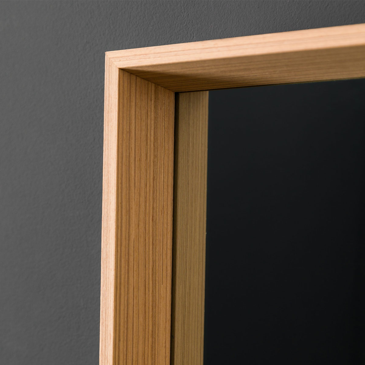 Gallery Direct Comet Mirror Long Oak 530x1425mm