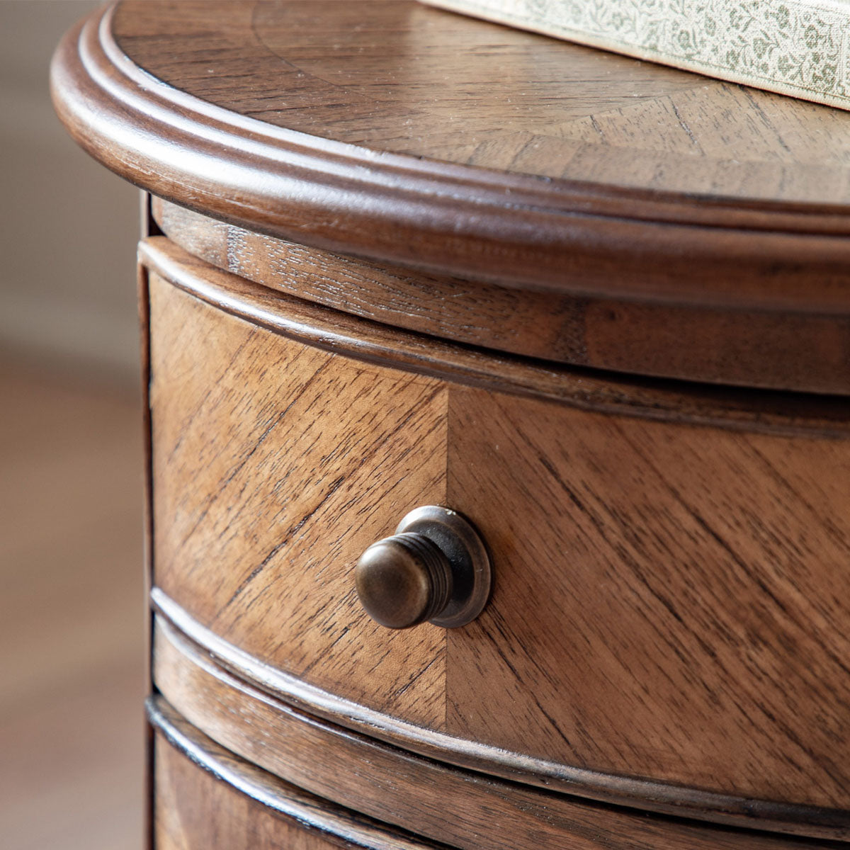 Gallery Direct Highgrove Drum Side Table 450x450x580mm