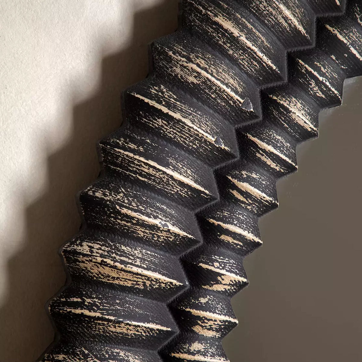 Gallery Direct Pimlico Arch Leaner Black Wash 770x1700mm