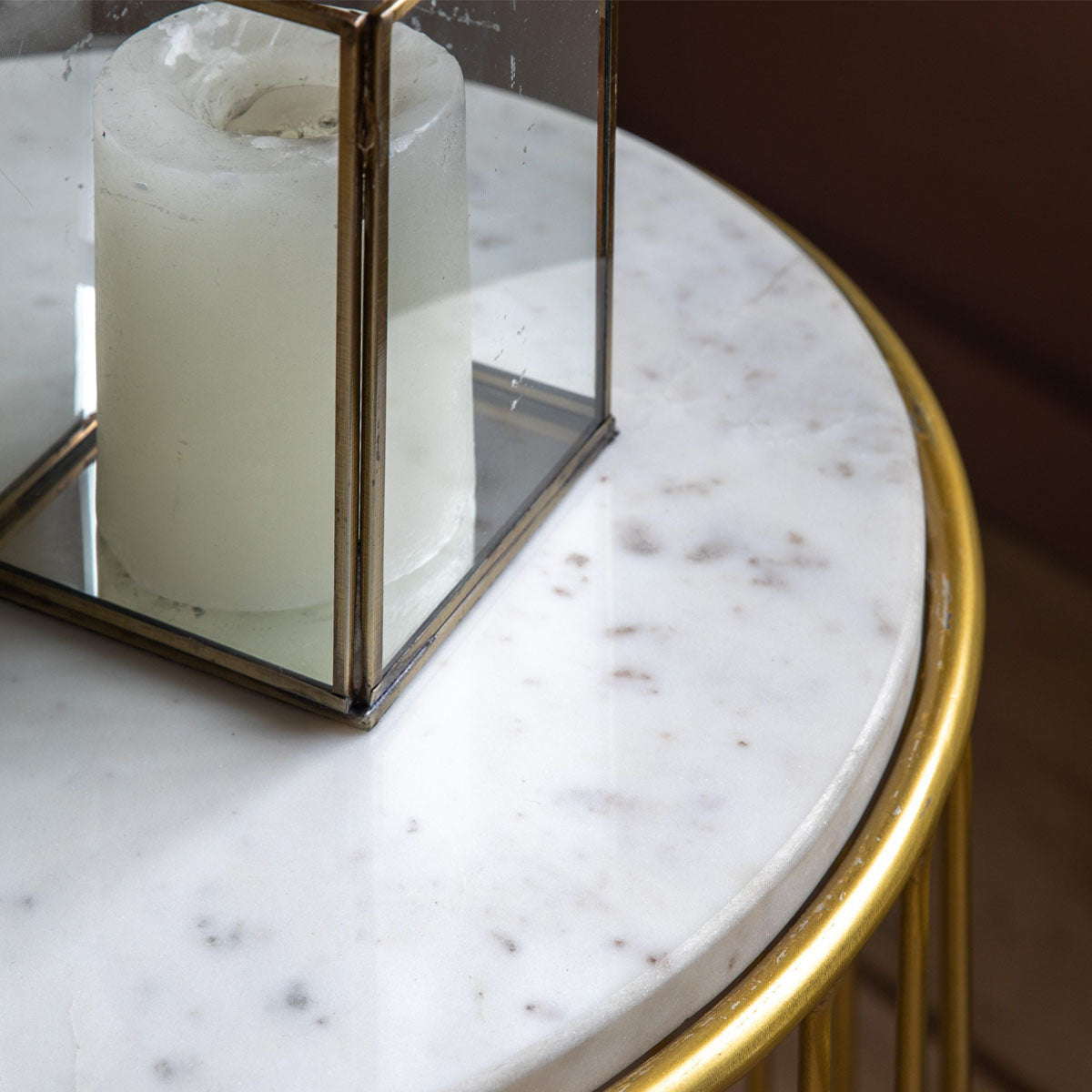 Gallery Direct Riley Side Table Gold