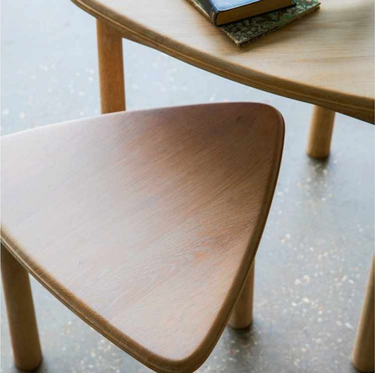 Gallery Direct Wycombe Nest of 2 Tables 500x500x590mm