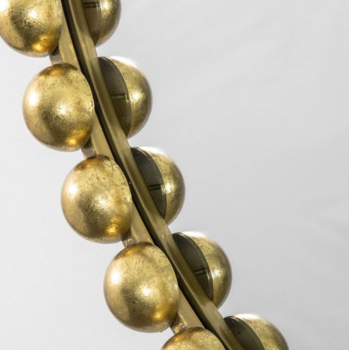 Gallery Direct Ceretti Round Mirror Gold 800x50x800mm