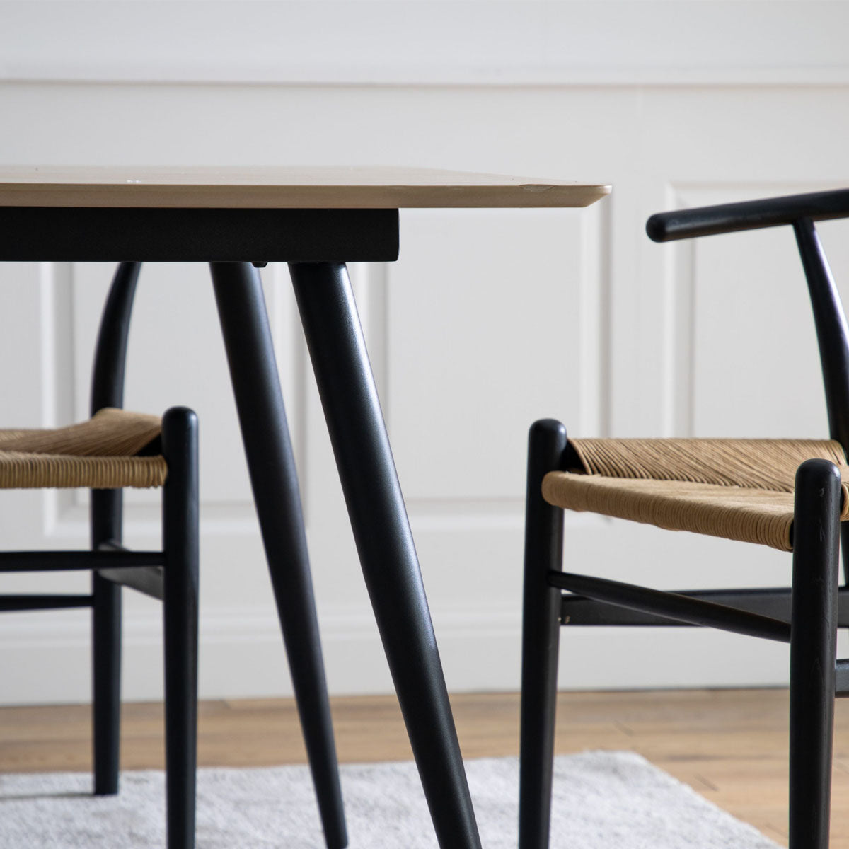 Gallery Direct Astley Dining Table Oak 1600x900x750mm
