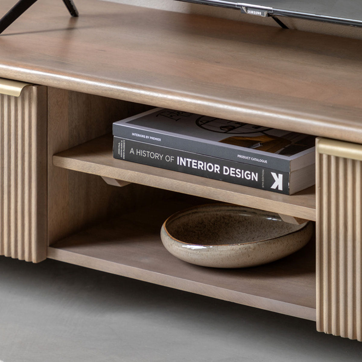 Gallery Direct Colonna Media Unit 1400x400x350mm