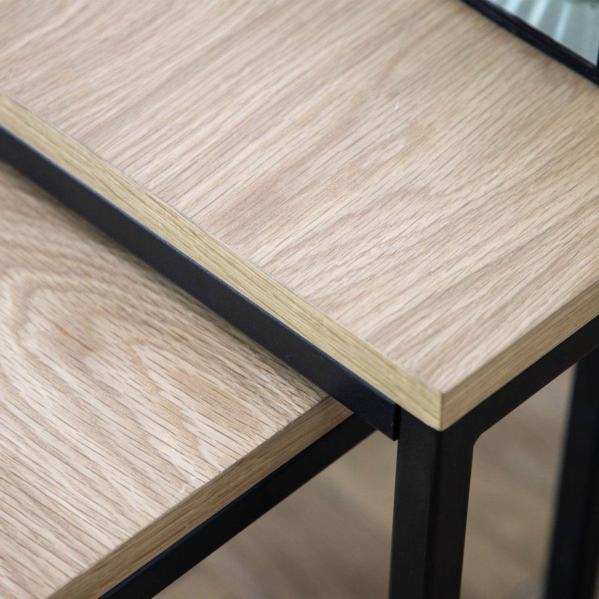 Gallery Direct Henley Side Table Nest 500x500x450mm