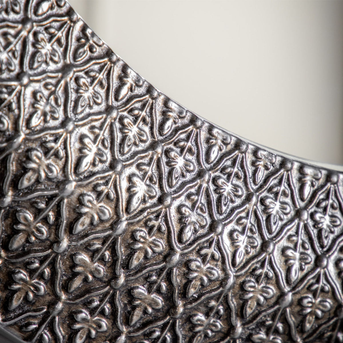 Gallery Direct Chillenden Mirror Pewter