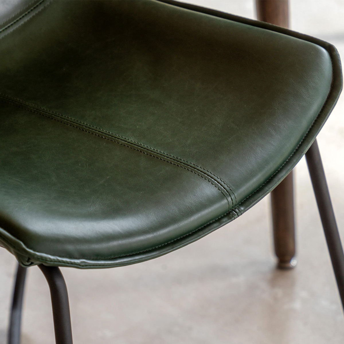 Gallery Direct Hawking Chair Green (2pk) 490x550x860mm