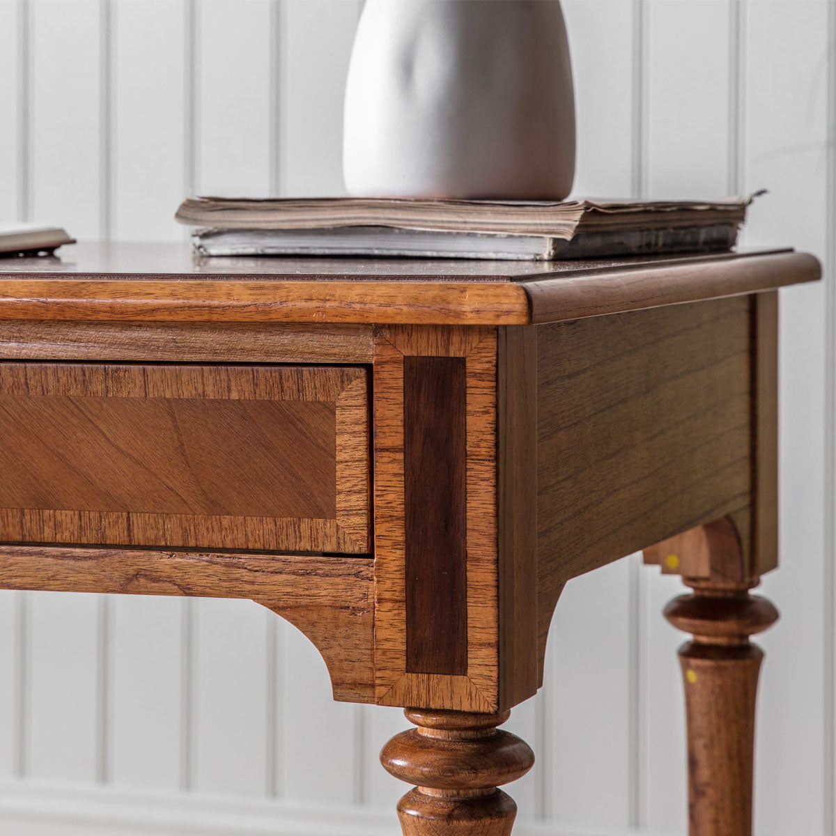Gallery Direct Symphony 2 Drawer Desk 1300x600x770mm