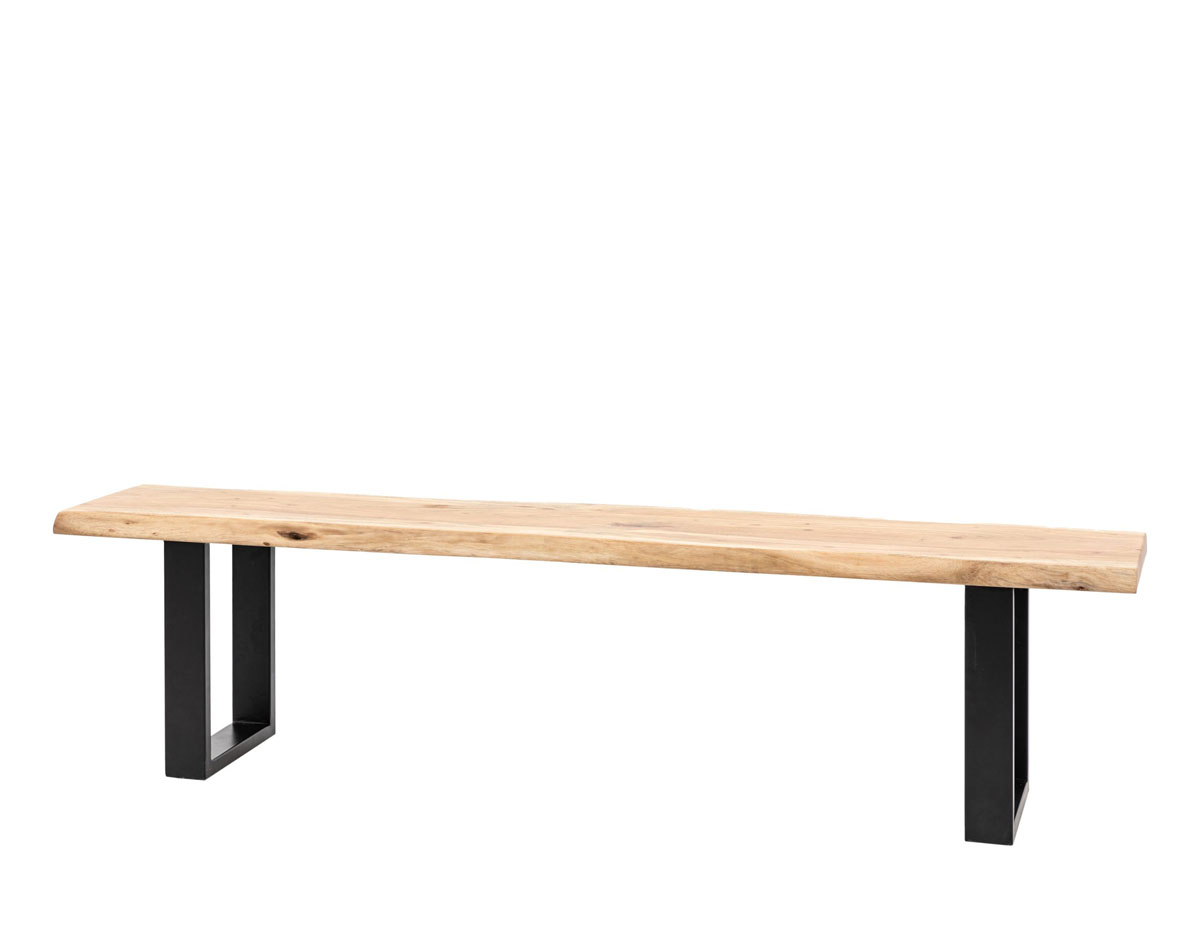 Gallery Direct Chisbury Dining Bench 1800x360x450mm