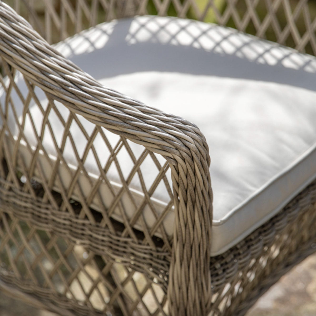 Gallery Direct Menton 4 Seater Round Dining Set