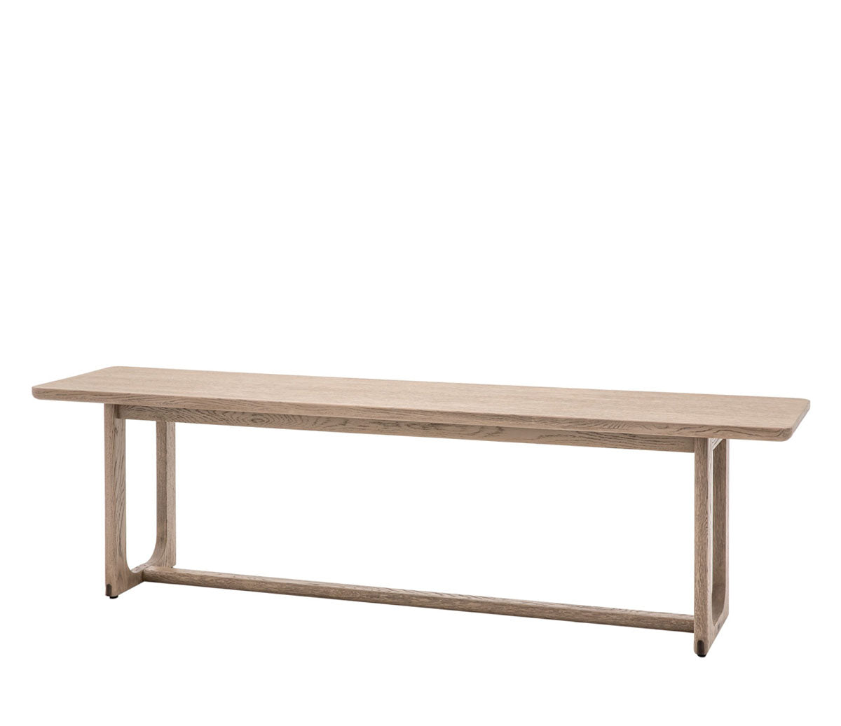 Gallery Direct Craft Dining Bench Smoked 1650x380x450mm
