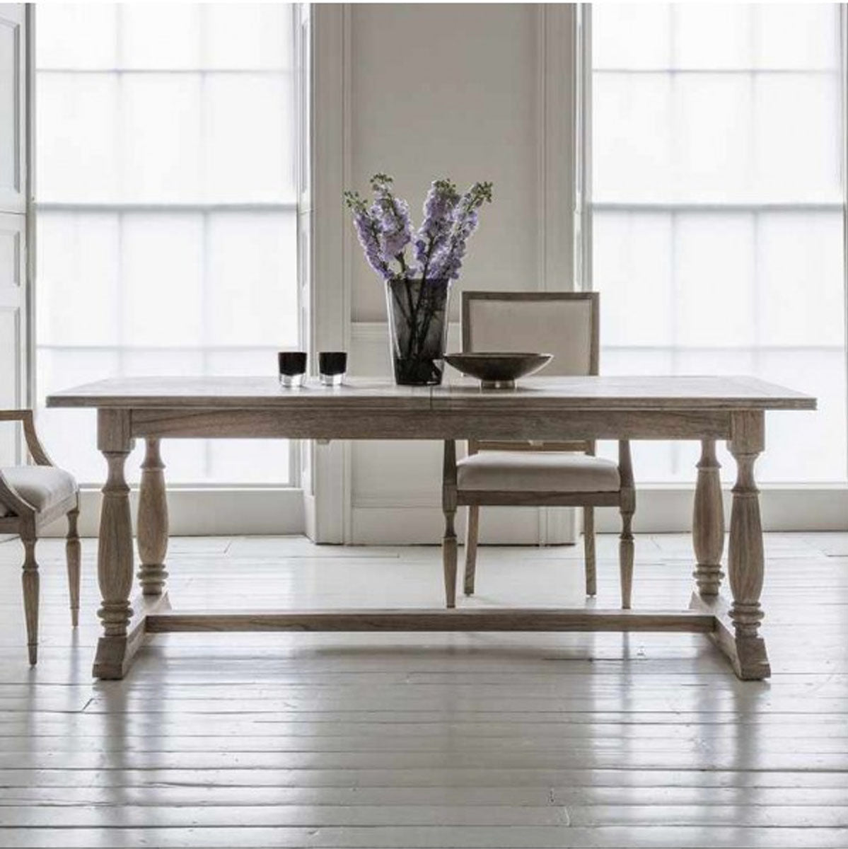 Gallery Direct Mustique Extending Dining Table 2500x1000x750mm