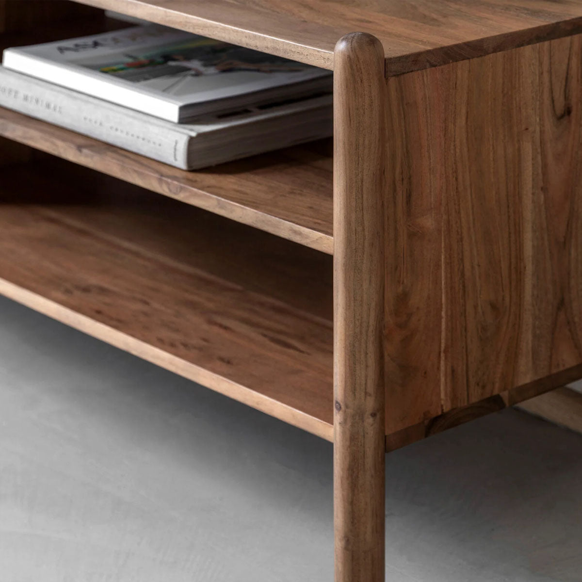 Gallery Direct Cannes Media Unit 1450x400x500mm