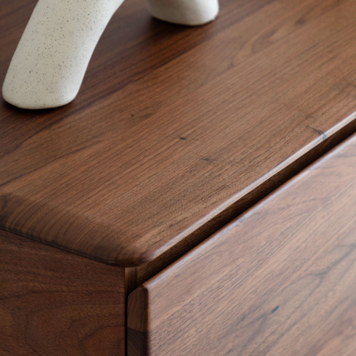 Gallery Direct Madrid 2 Door Sideboard Walnut 1160x450x700mm