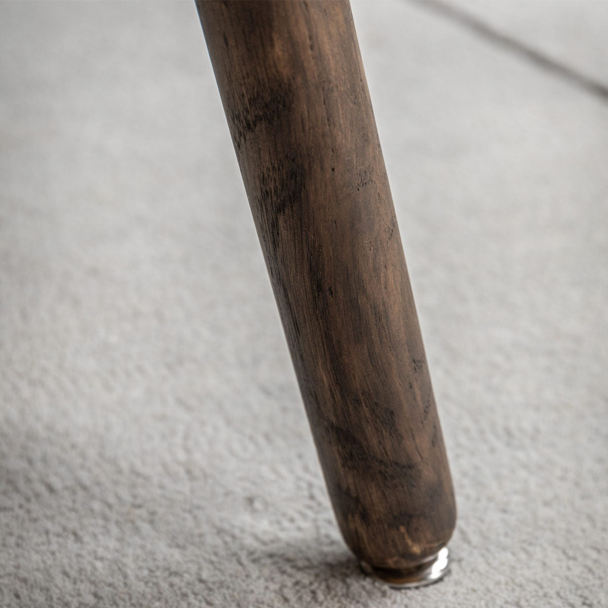 Gallery Direct Hatfield Dining Table Smoked 1500x800x750mm