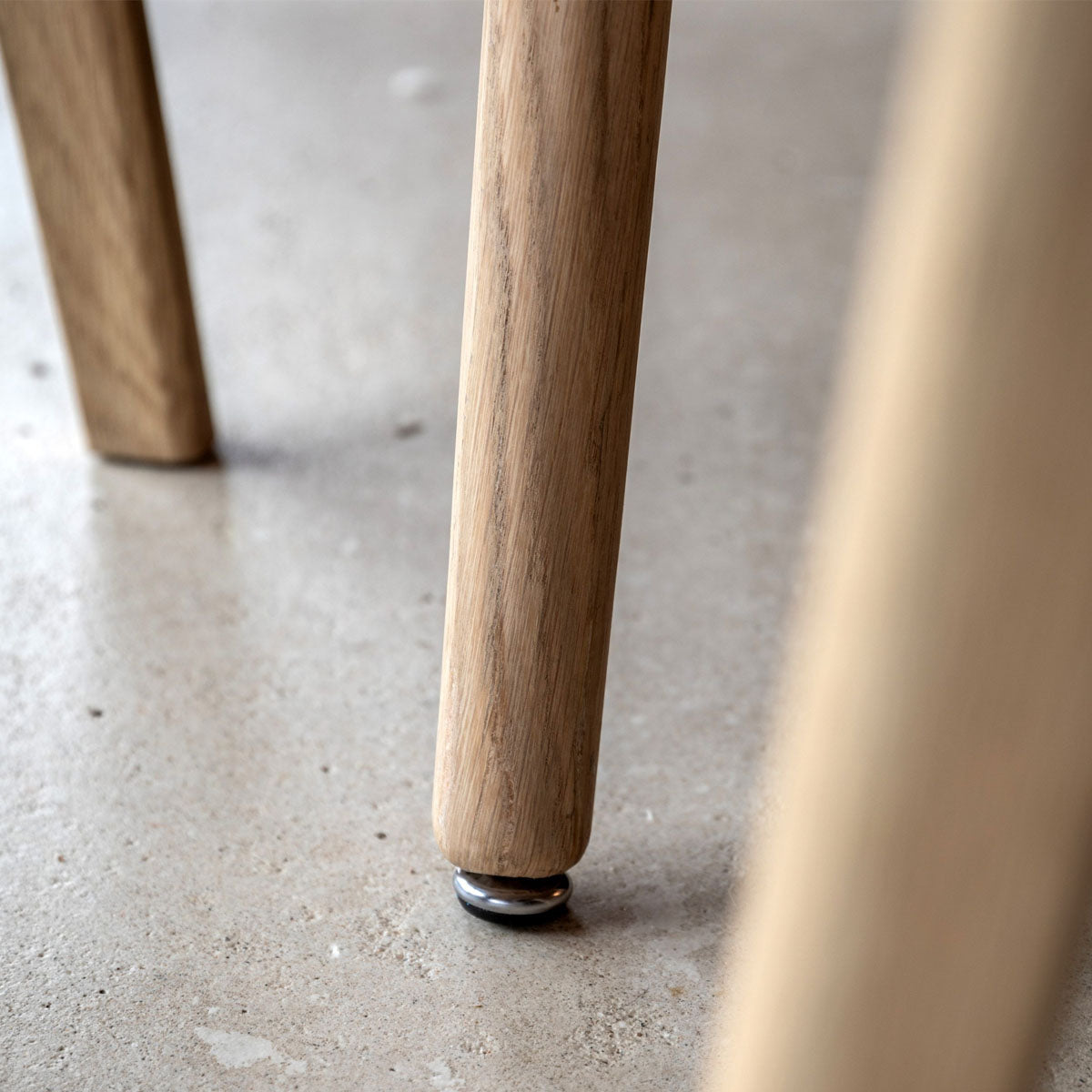 Gallery Direct Hatfield Round Dining Table Natural 1100x1100x750m