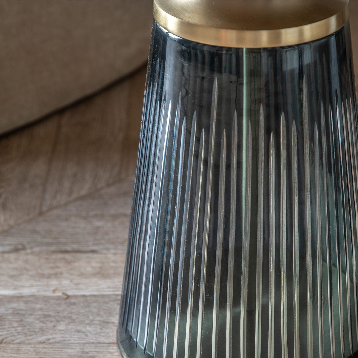 Gallery Direct Seville Side Table Blue 460x460x460mm