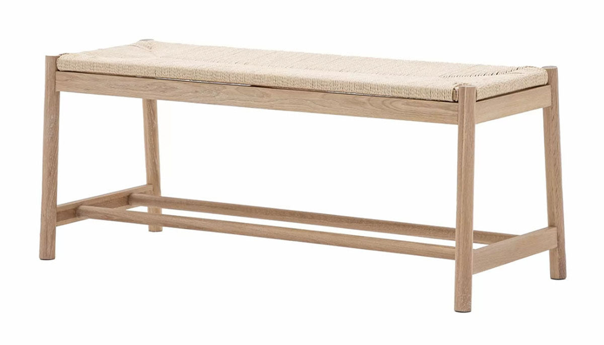 Gallery Direct Eton Rope Bench 1100x435x450mm