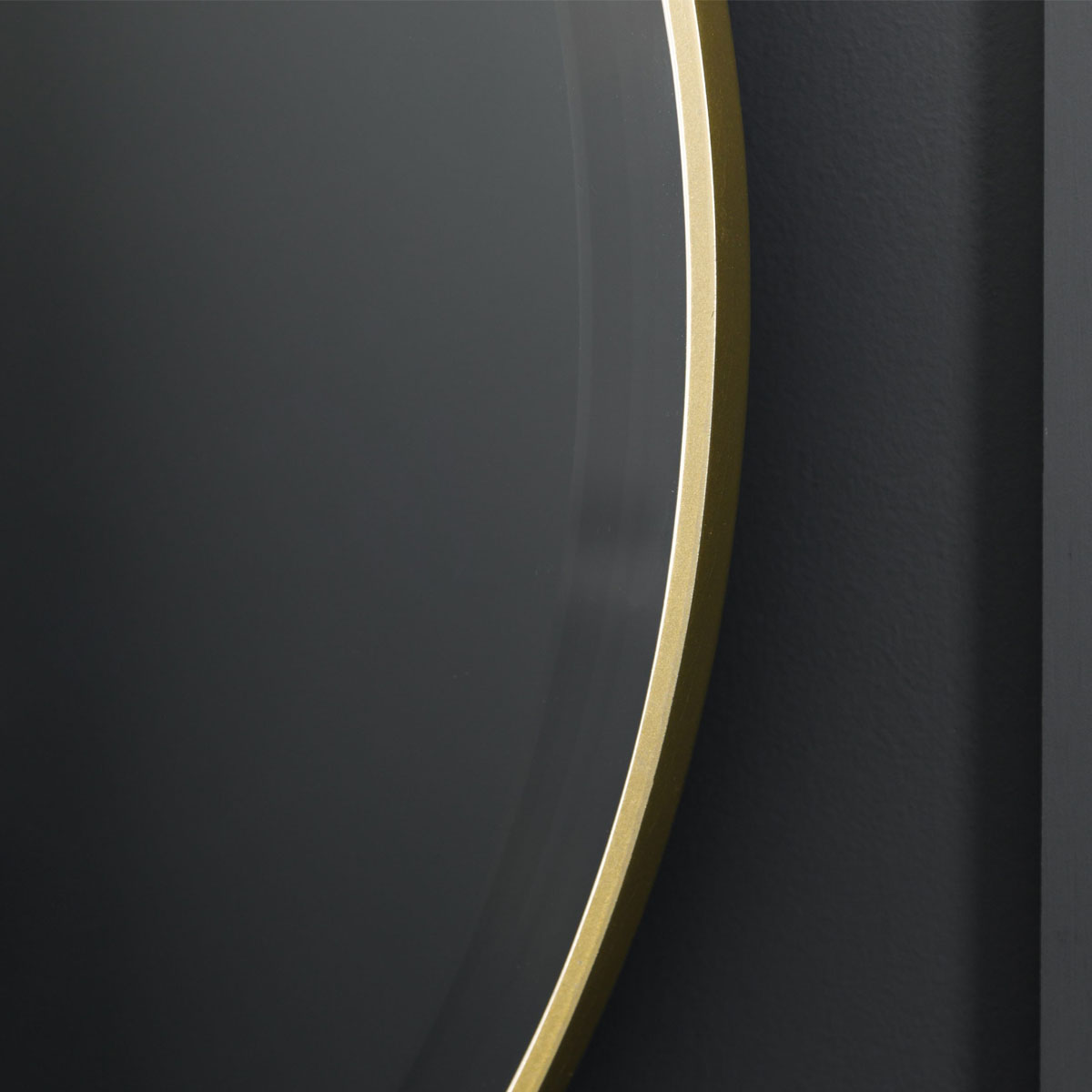 Gallery Direct Ostia Mirror Champagne 1112x15x900mm