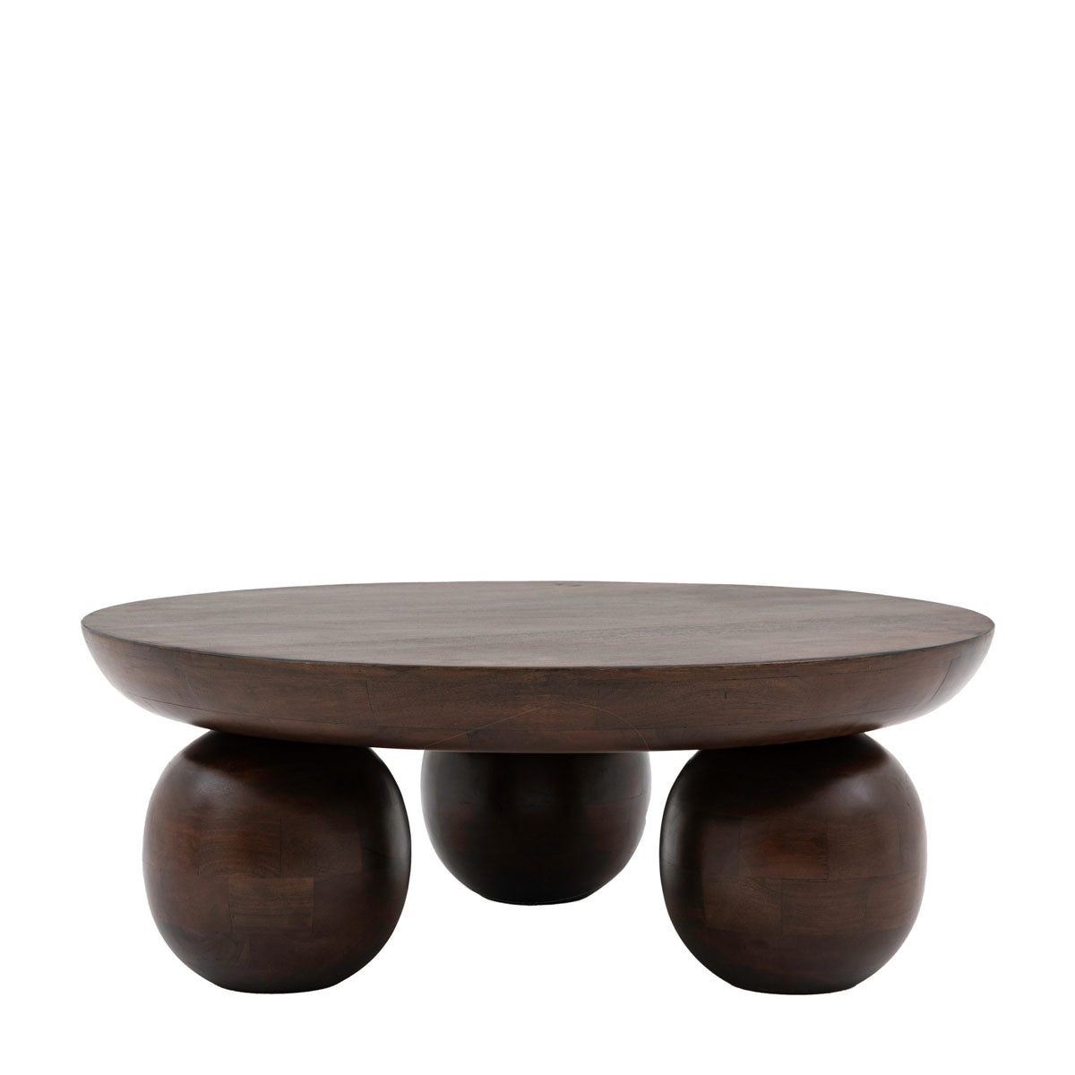 Gallery Direct Sculpt Round Coffee Table 900x900x340mm